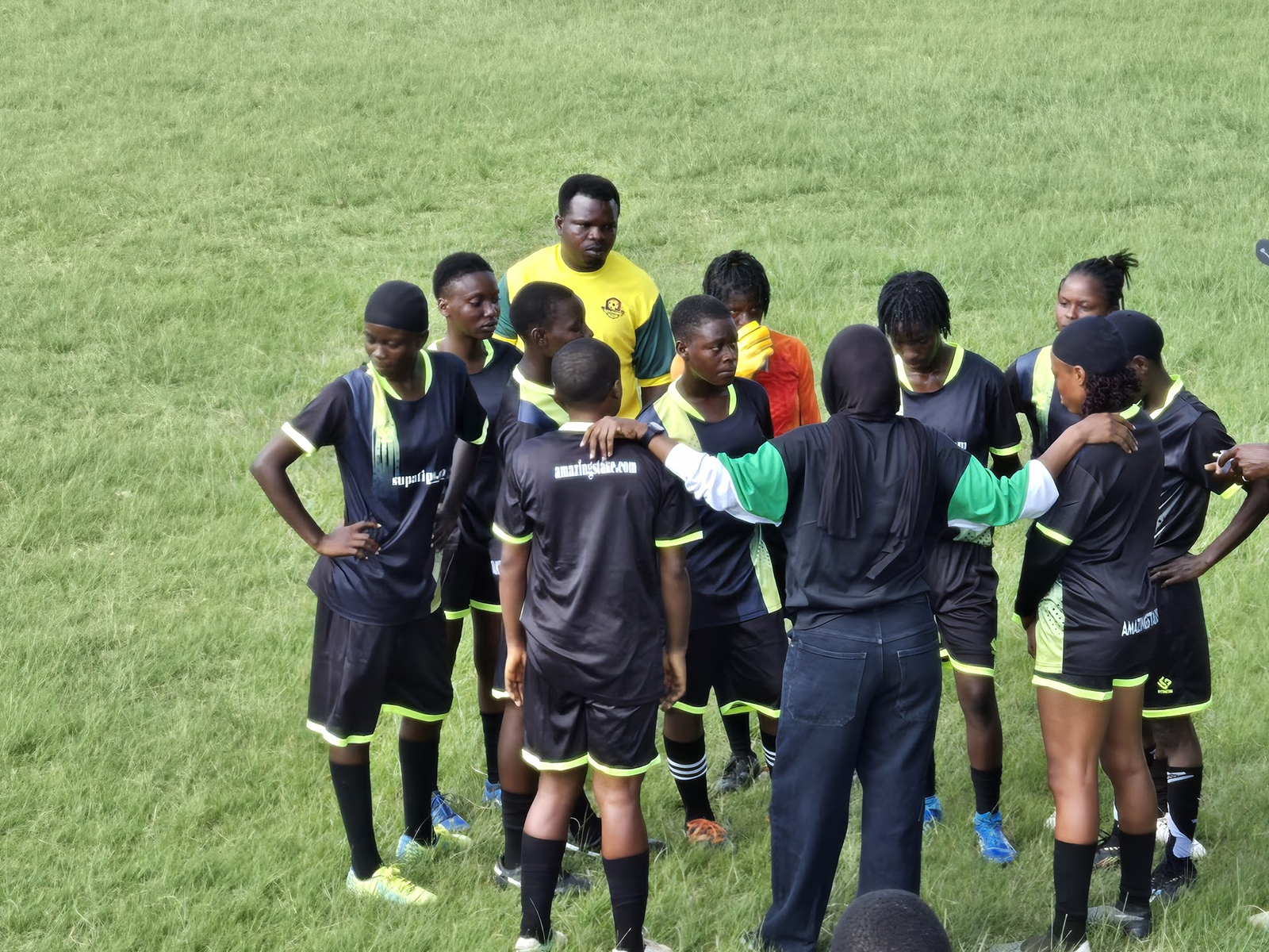 Champions Rise FA training session